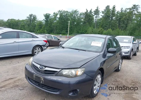 2010 Subaru Impreza 2.5I из США, поврежденный, VIN JF1GH6A63AH808638